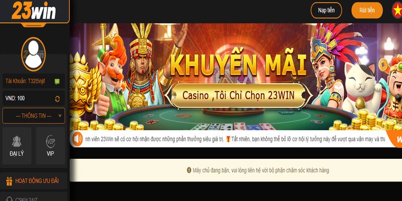 Những lưu ý hội viên cần nắm khi đăng nhập 23win