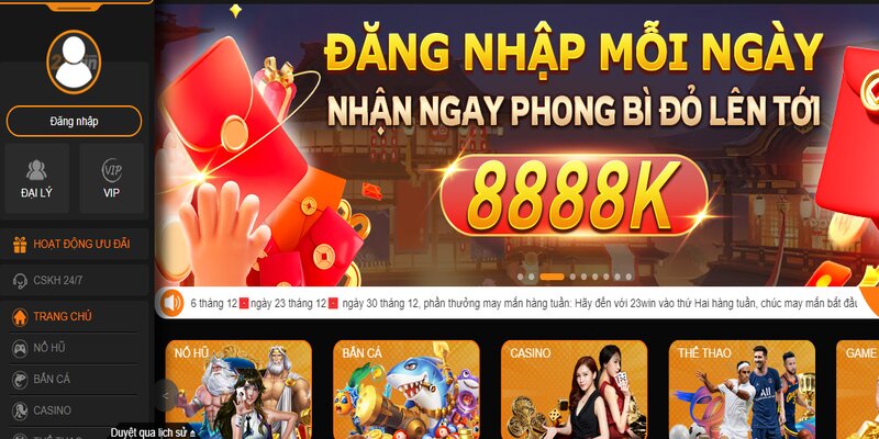 Tất tần tận các bước đăng nhập 23Win cho newbie