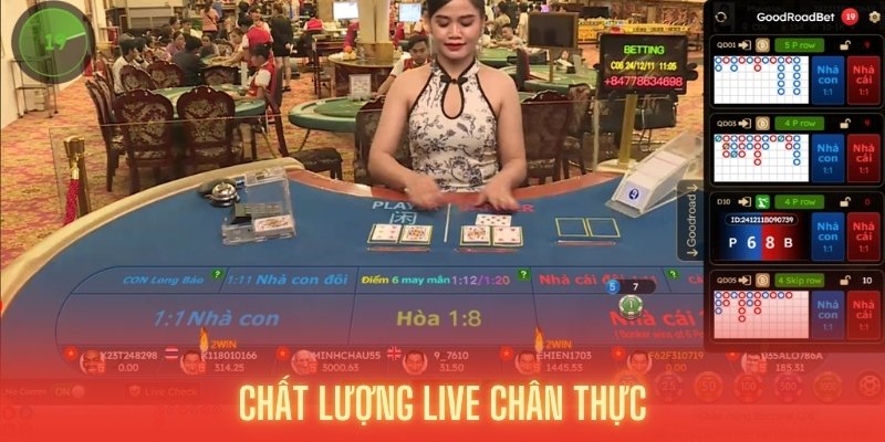 Lý do live casino 23win được yêu thích