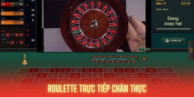 Tài Xỉu, Roulette và Xóc đĩa đều Live Casino 23WIN