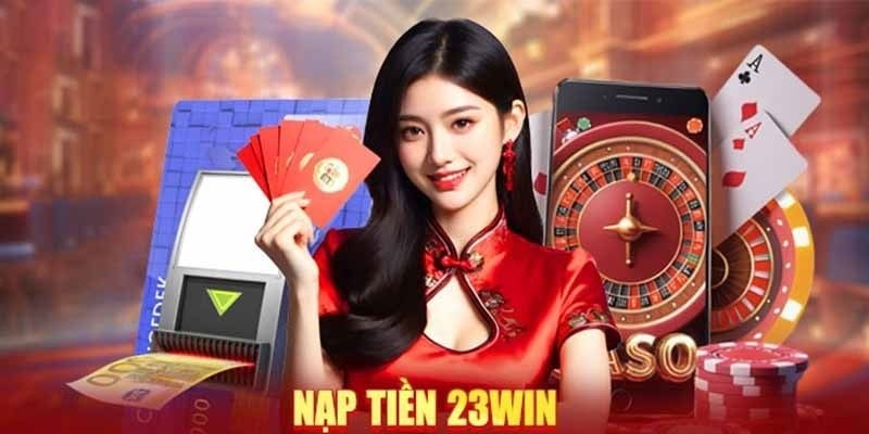 Các hình thức nạp tiền 23WIN phổ biến nhất